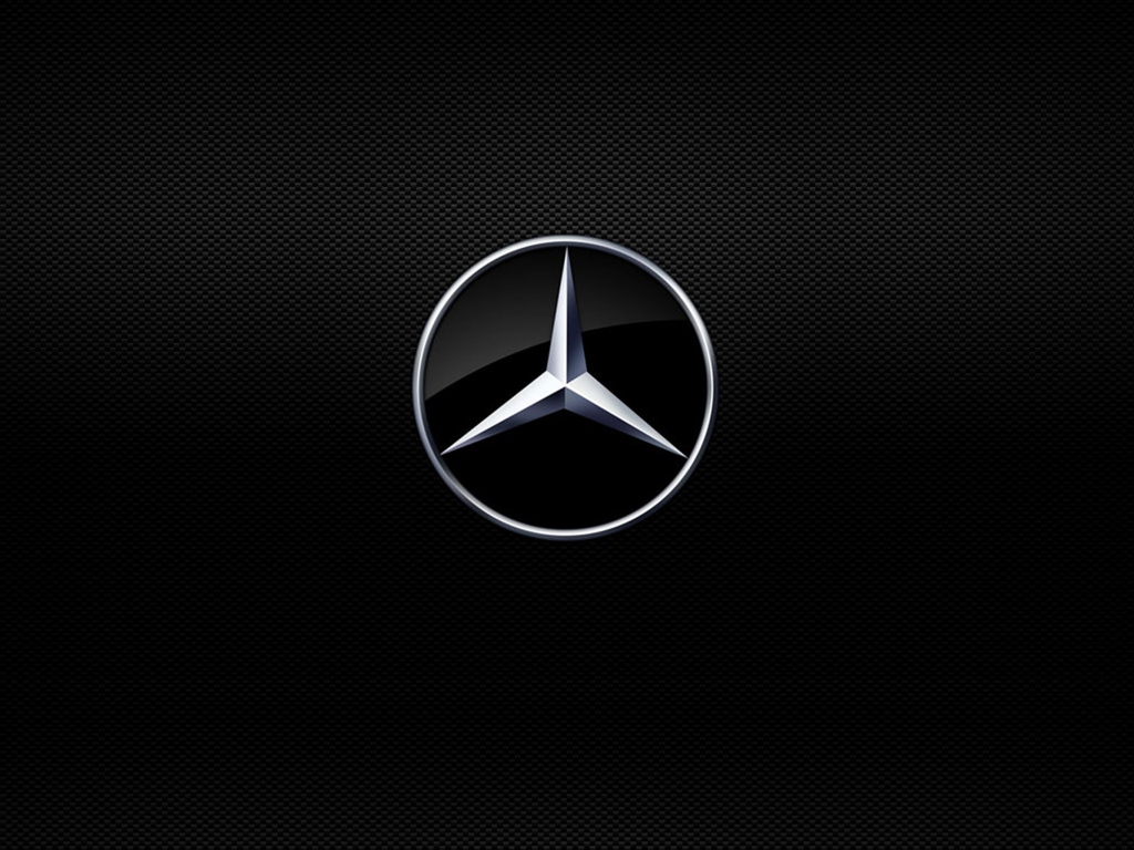 Das Mercedes Logo Wallpaper 1024x768