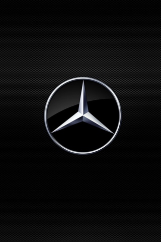 Screenshot №1 pro téma Mercedes Logo 320x480