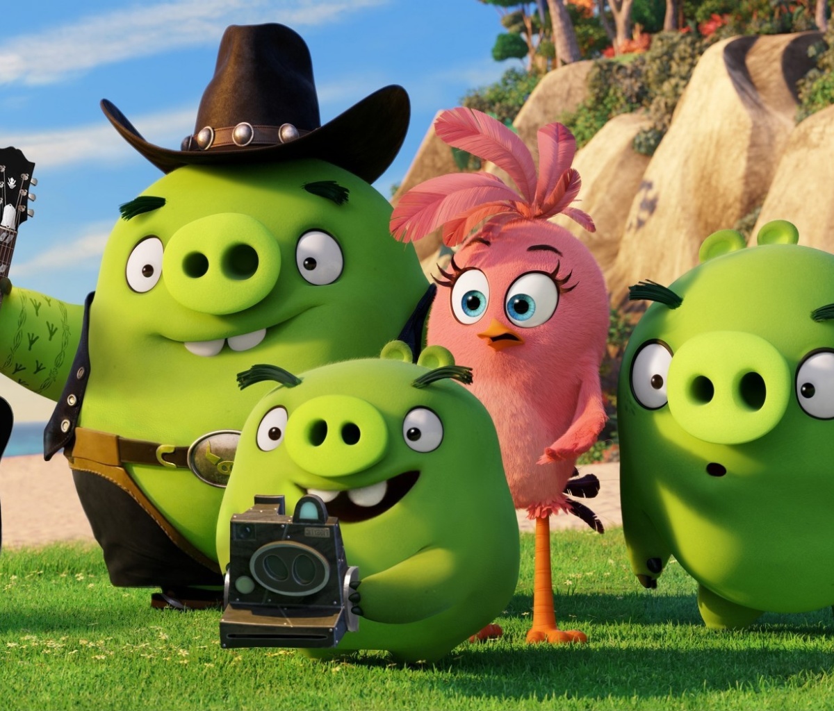 Fondo de pantalla The Angry Birds Movie Pigs 1200x1024
