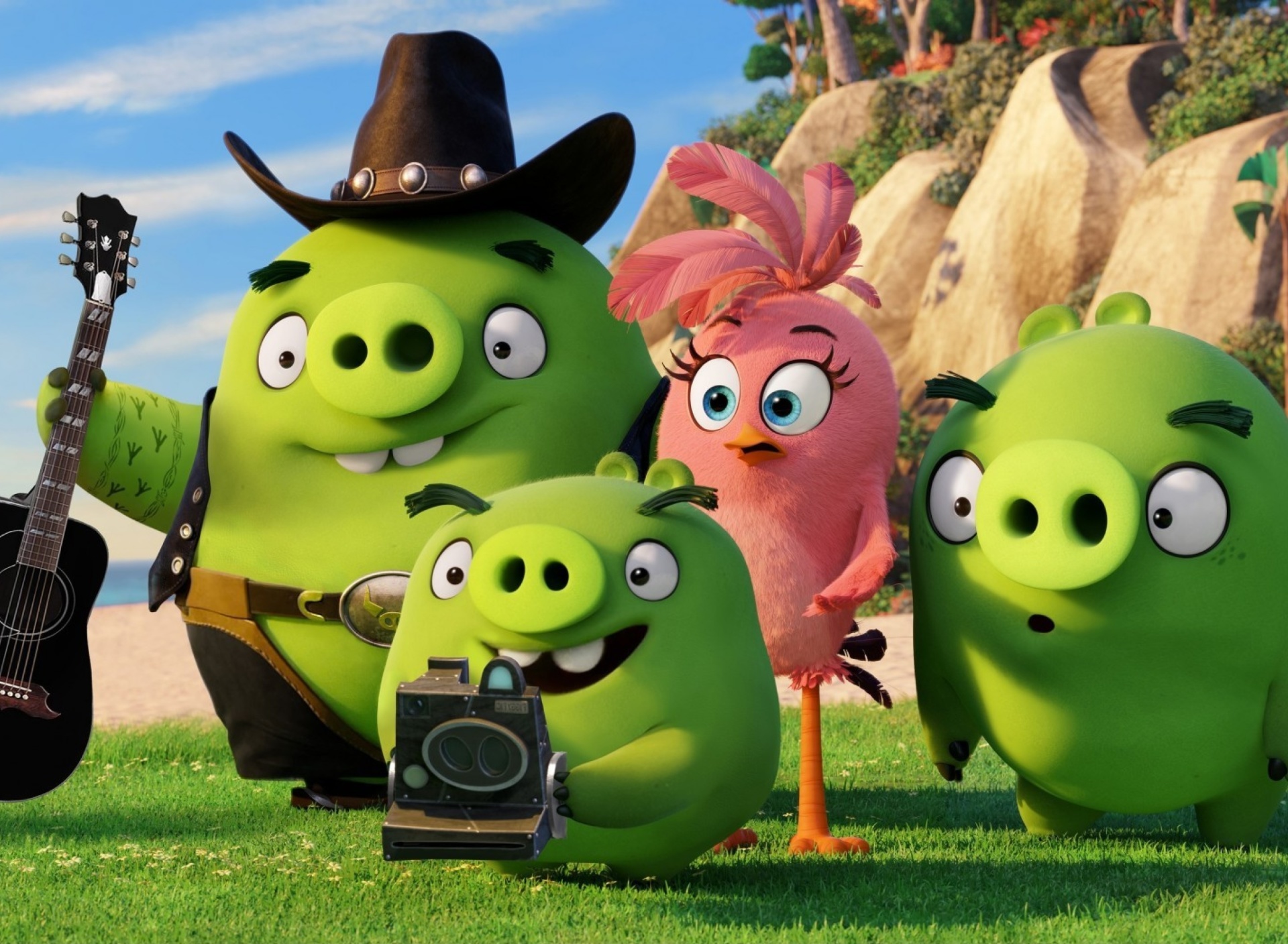 Sfondi The Angry Birds Movie Pigs 1920x1408