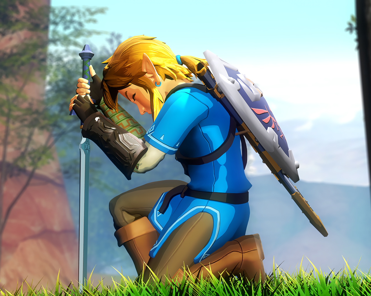 Das The Legend of Zelda Wallpaper 1280x1024