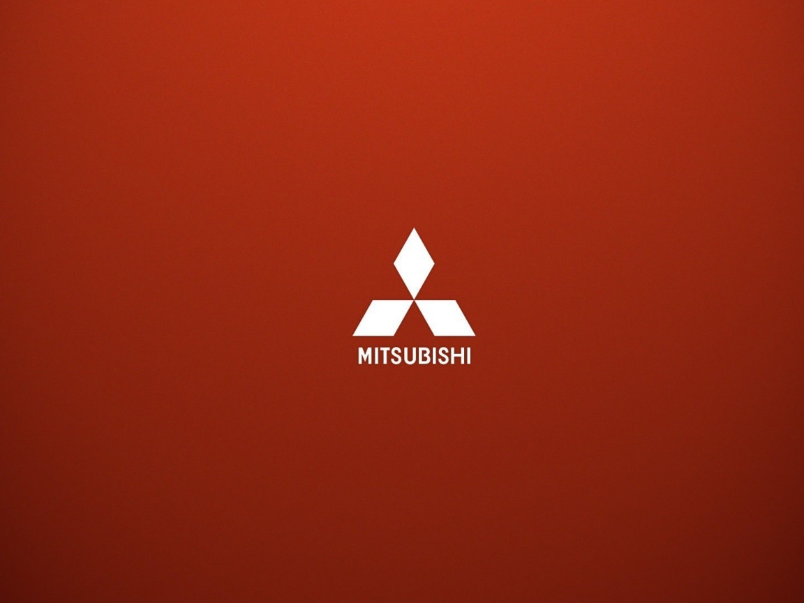 Fondo de pantalla Mitsubishi logo 1152x864