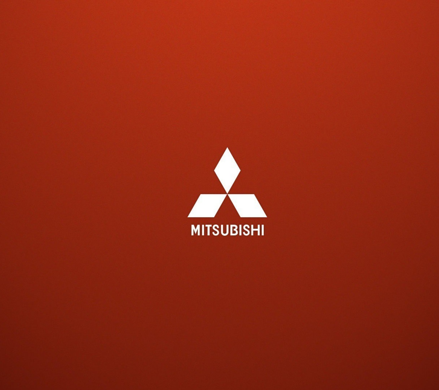 Fondo de pantalla Mitsubishi logo 1440x1280