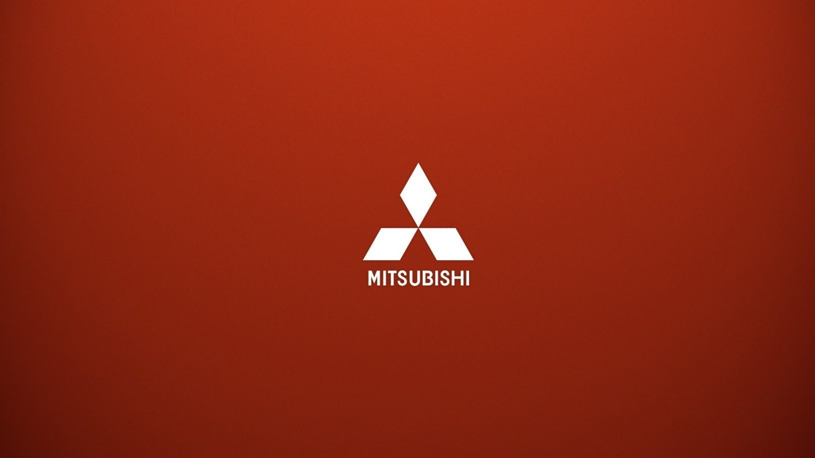 Das Mitsubishi logo Wallpaper 1600x900