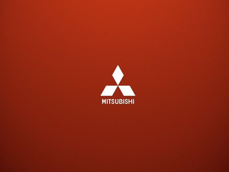 Fondo de pantalla Mitsubishi logo 800x600