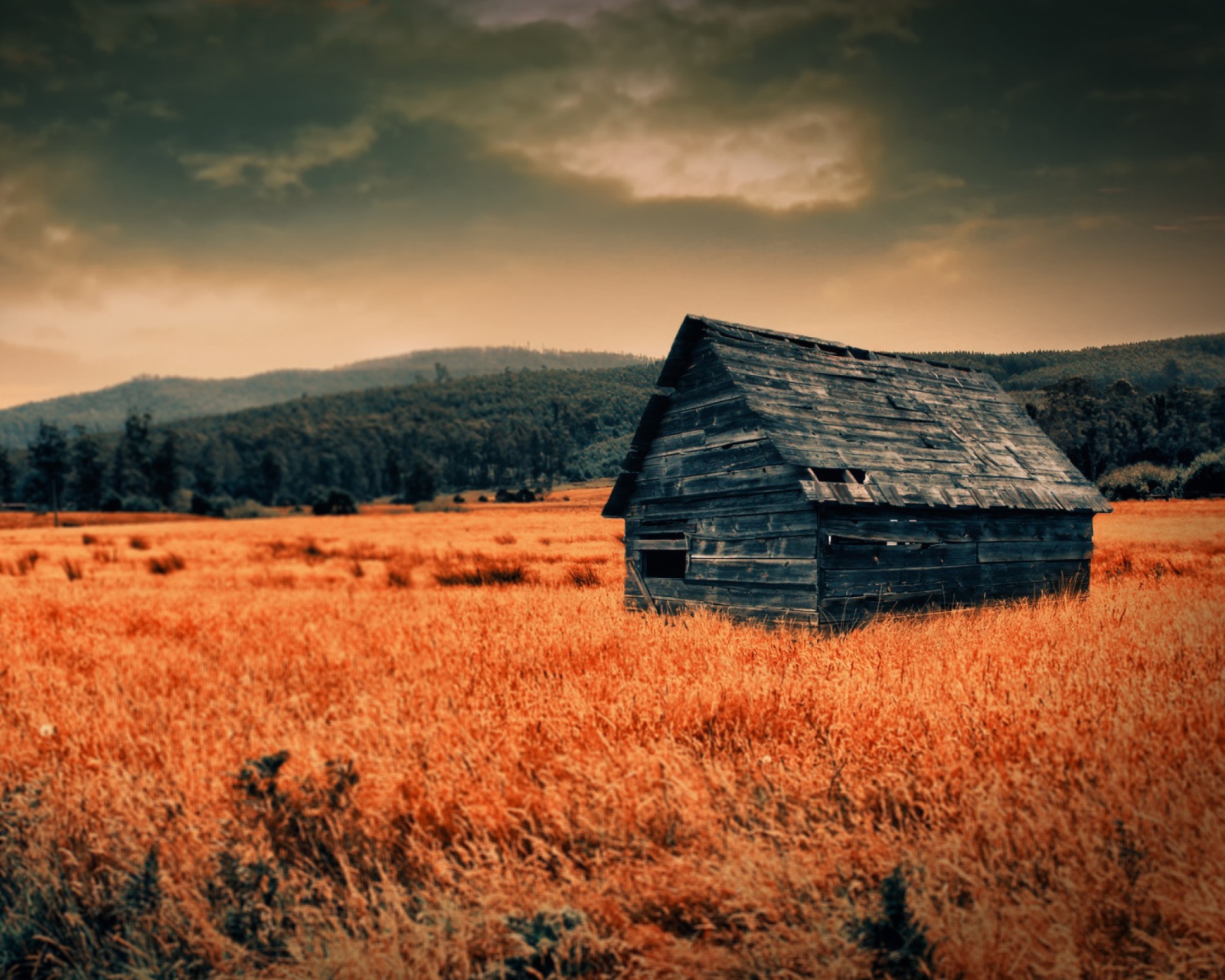 Lonely Countryside wallpaper 1600x1280