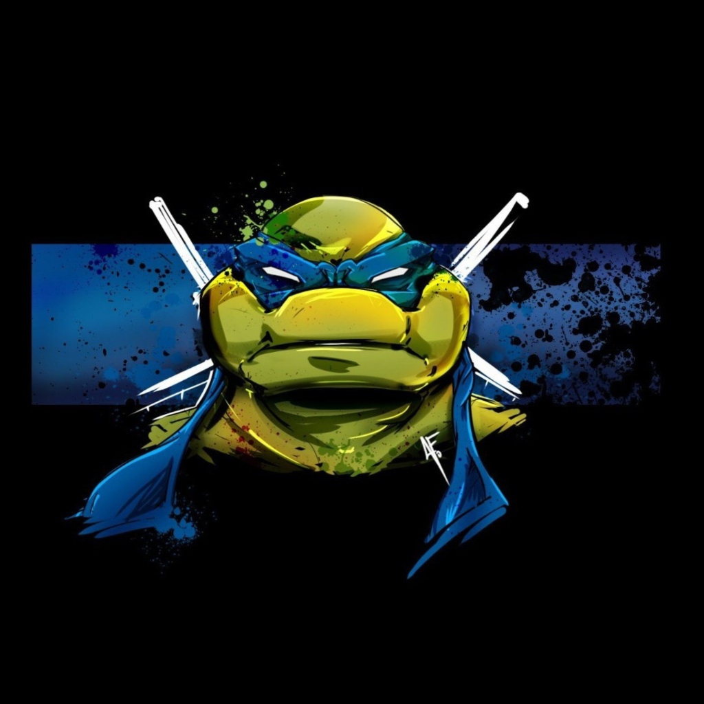 Das Ninja Turtles TMNT Wallpaper 1024x1024