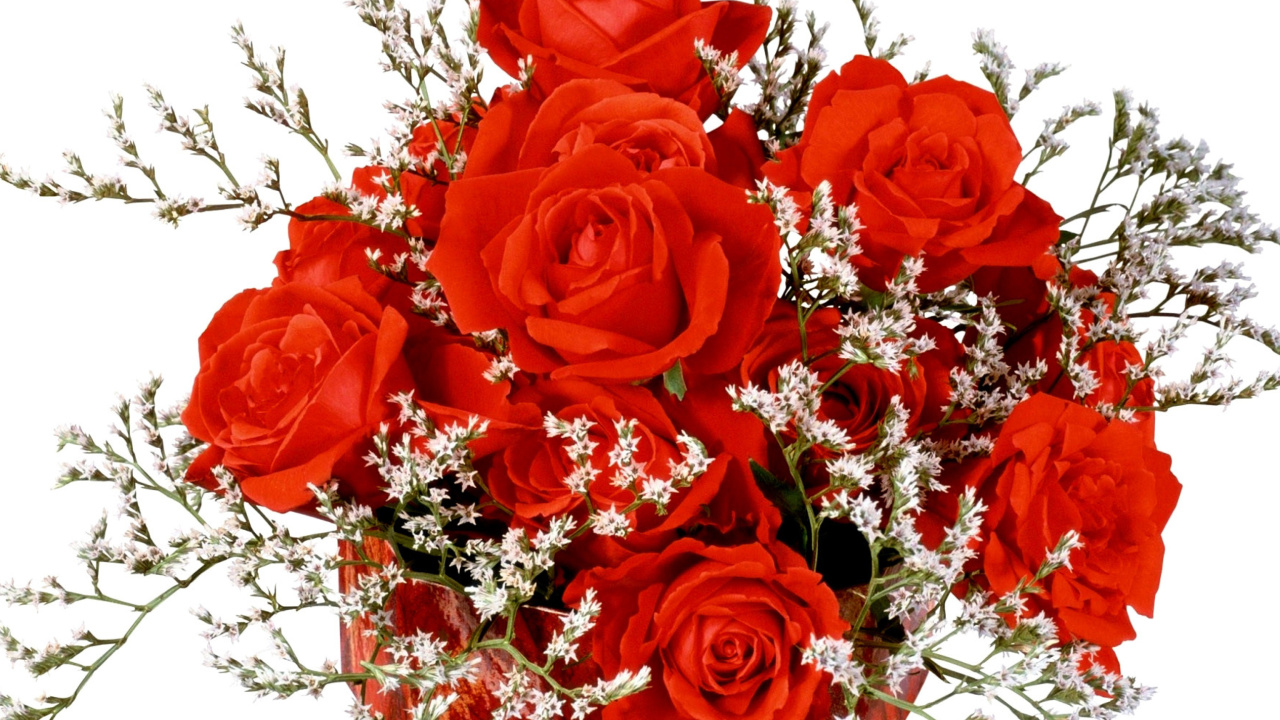 Screenshot №1 pro téma Roses Bouquet 1280x720