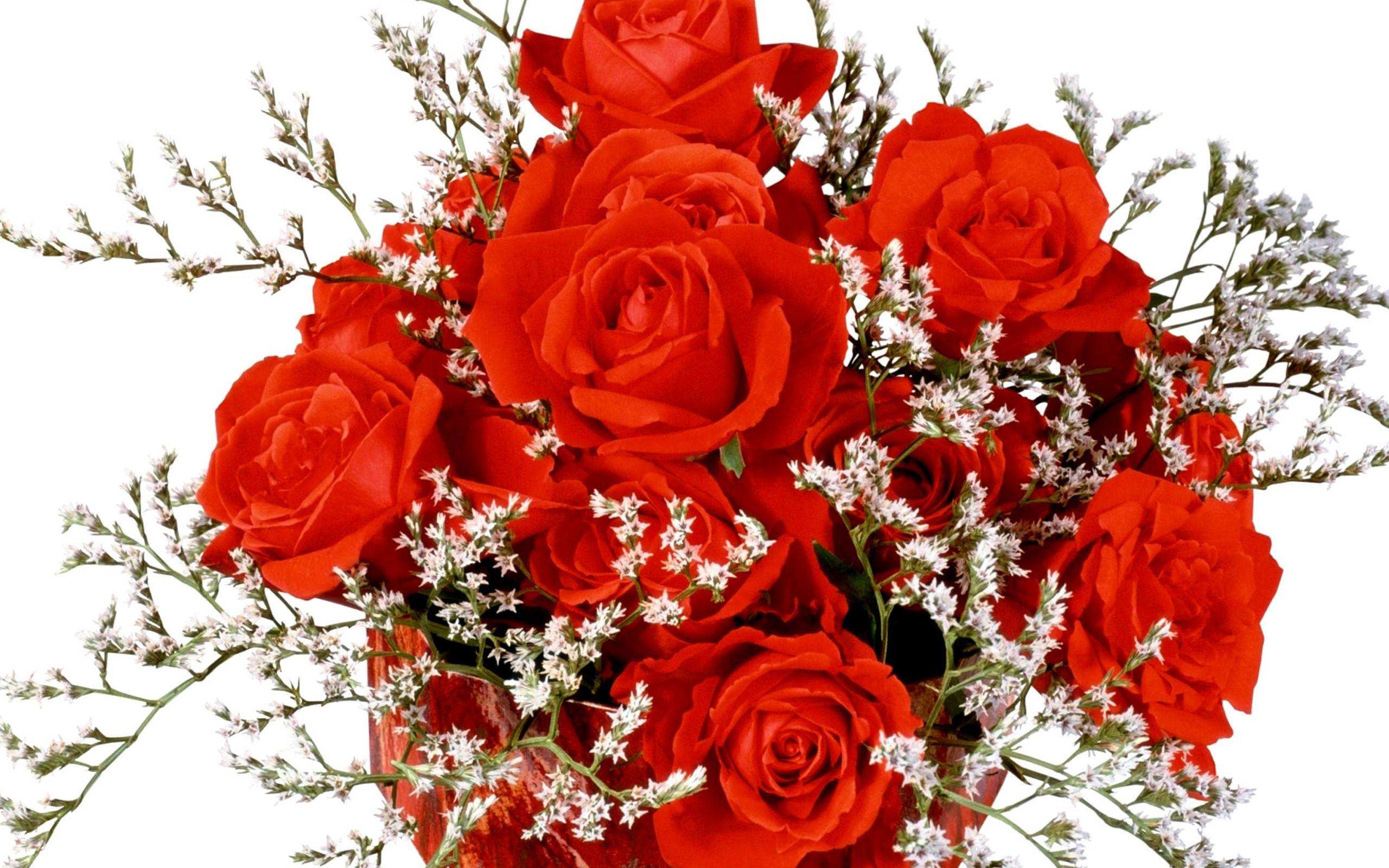 Das Roses Bouquet Wallpaper 2560x1600
