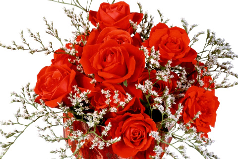 Sfondi Roses Bouquet 480x320