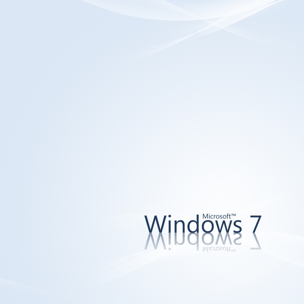 Das Windows 7 Wallpaper 1024x1024