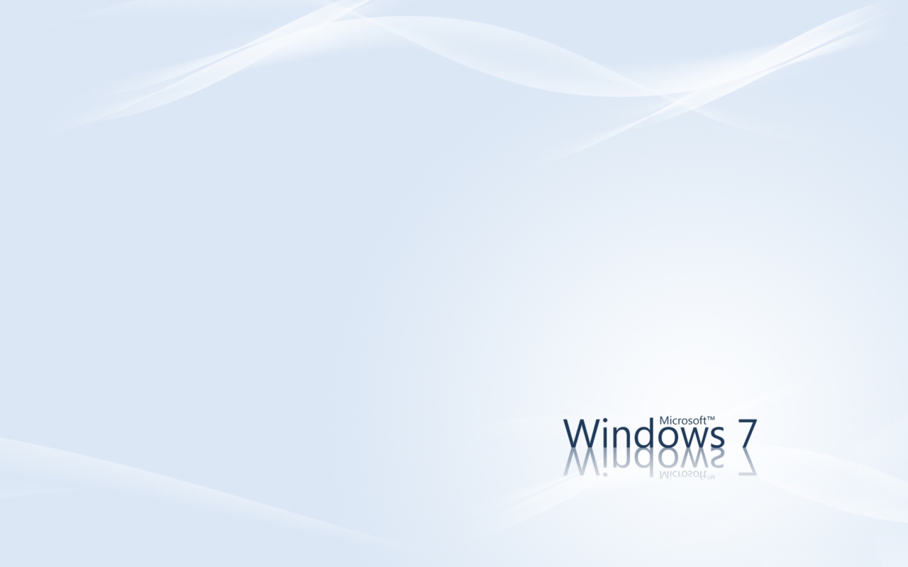 Das Windows 7 Wallpaper 1280x800