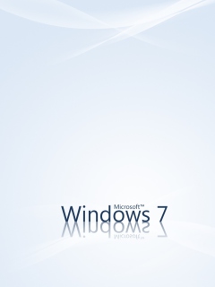 Das Windows 7 Wallpaper 240x320