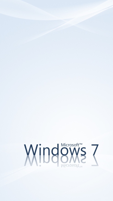 Das Windows 7 Wallpaper 360x640