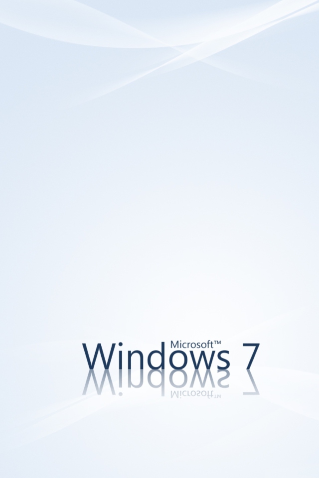 Das Windows 7 Wallpaper 640x960