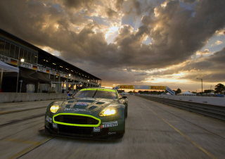 Aston Martin Dbr9 Background for Android, iPhone and iPad