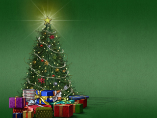 Christmas Tree wallpaper 320x240