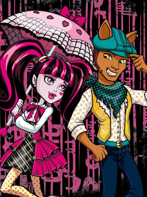 Monster High wallpaper 480x640