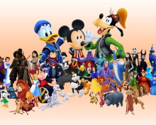 Das Disney Family Wallpaper 220x176