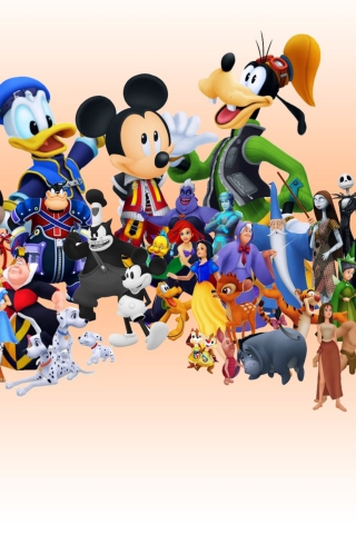 Sfondi Disney Family 320x480