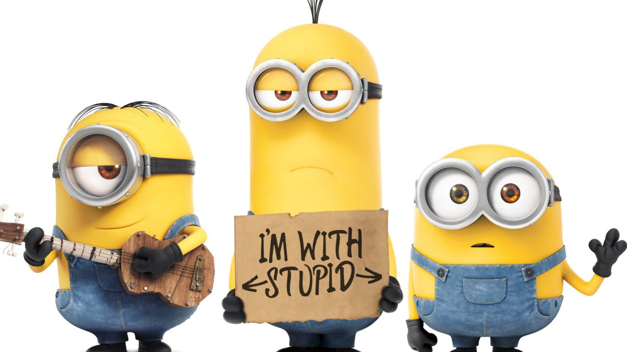 Обои Minions 2015 Movie 1280x720