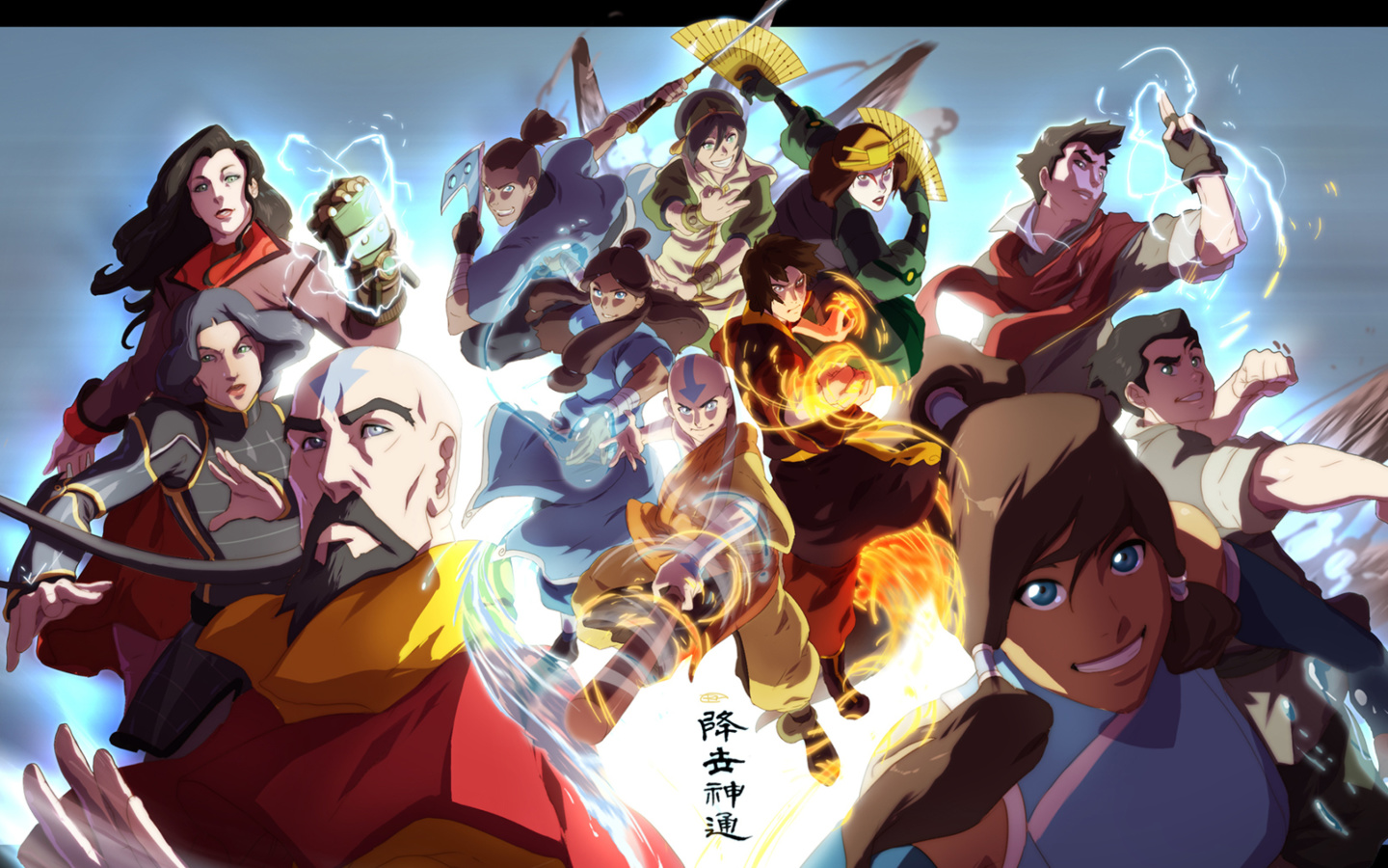 Fondo de pantalla The legend of korra 1440x900