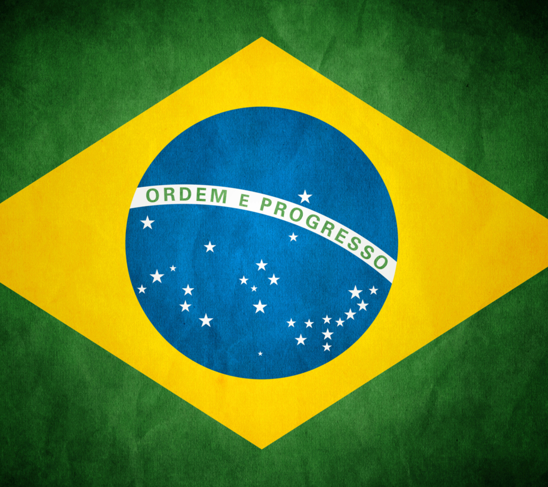 Brazil Flag wallpaper 1080x960