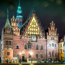 Обои Wroclaw Town Hall 208x208