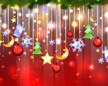 Fondo de pantalla Christmas Decorations 220x176