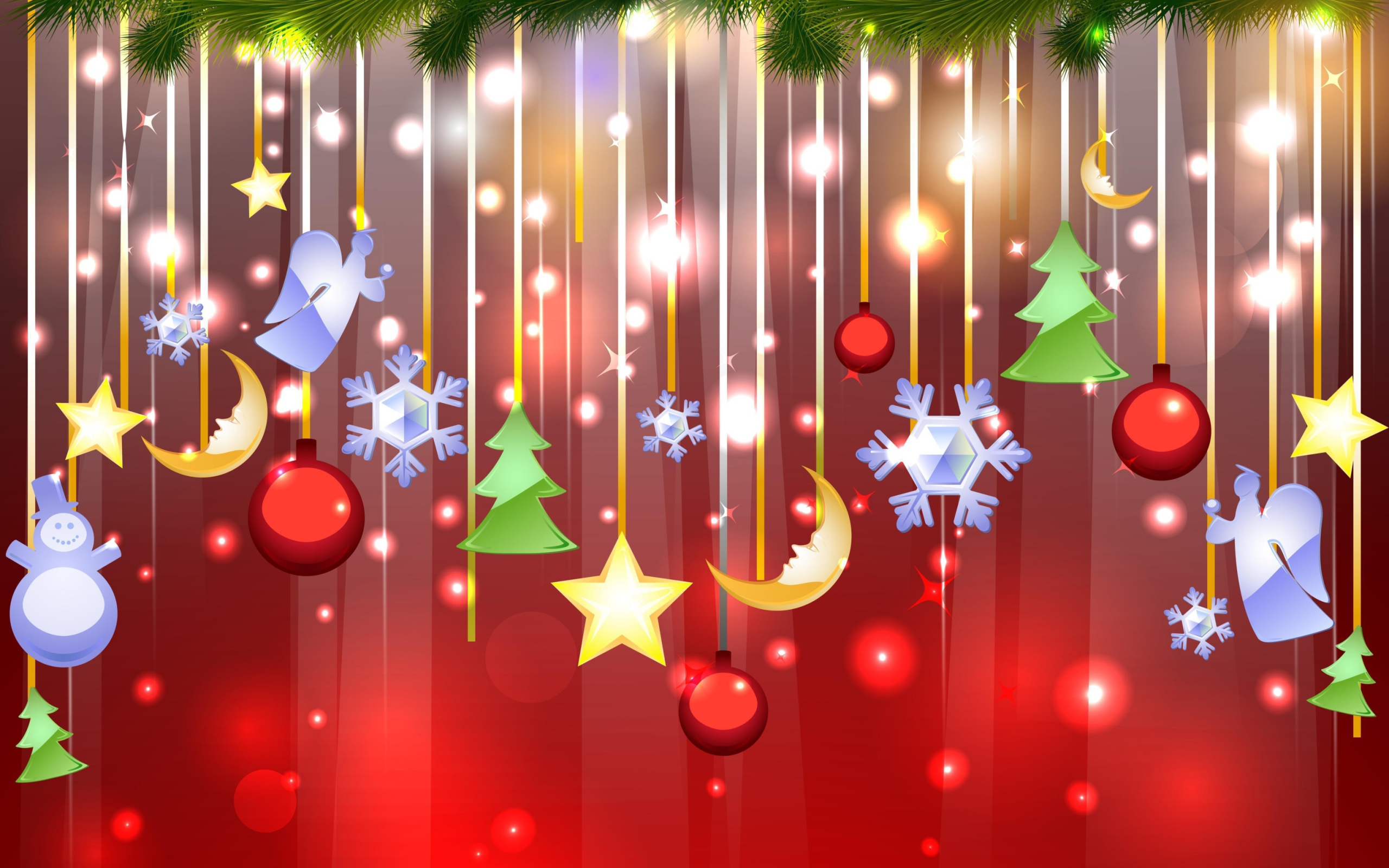 Christmas Decorations wallpaper 2560x1600