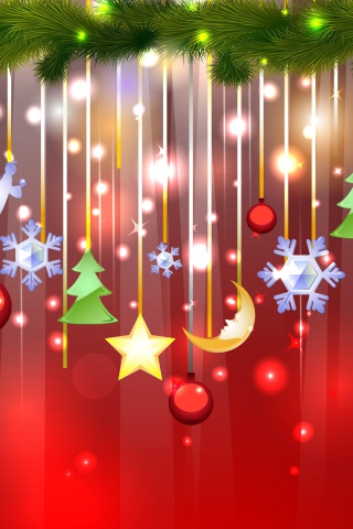 Fondo de pantalla Christmas Decorations 320x480