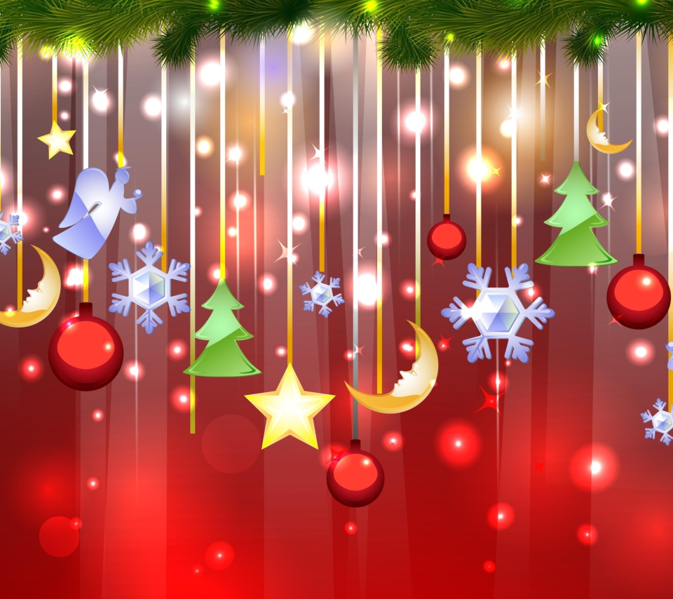 Christmas Decorations wallpaper 960x854