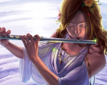 Musical Instrument Flute wallpaper 220x176