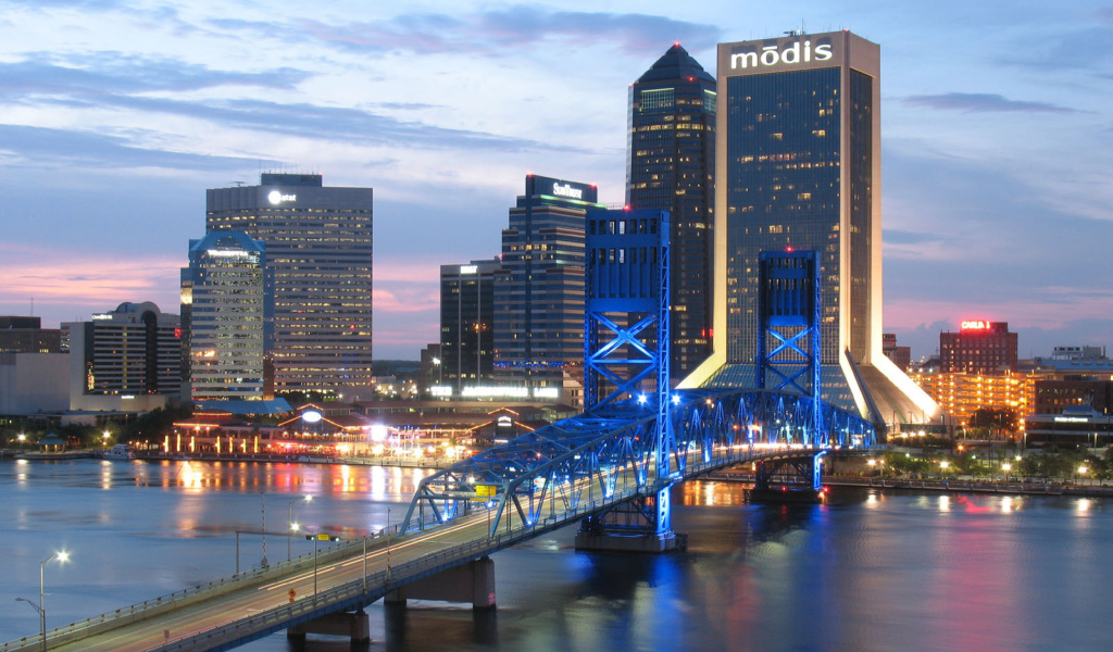 Jacksonville Evening screenshot #1 1024x600