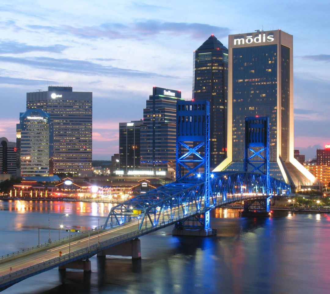 Обои Jacksonville Evening 1080x960