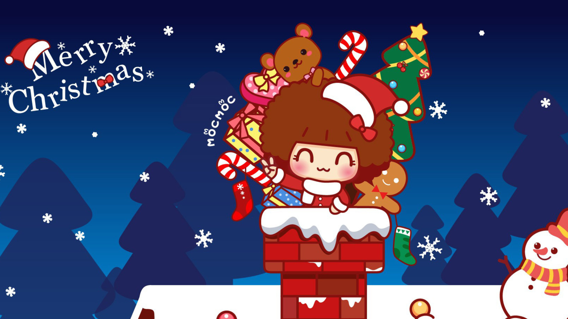 Merry Christmas wallpaper 1920x1080