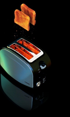Fondo de pantalla Toaster 240x400