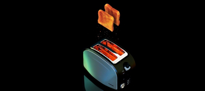 Fondo de pantalla Toaster 720x320