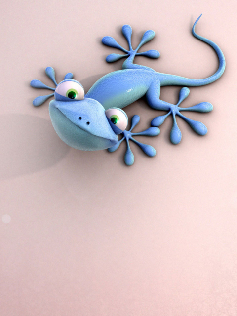 Cute Iguana screenshot #1 480x640