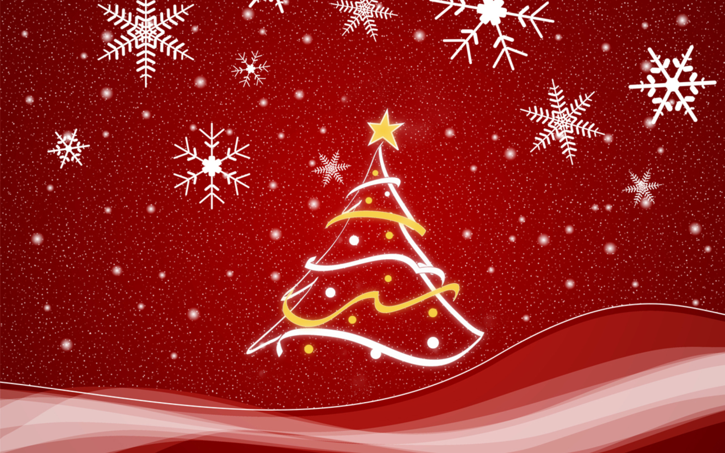 Fondo de pantalla Christmas Tree 1440x900