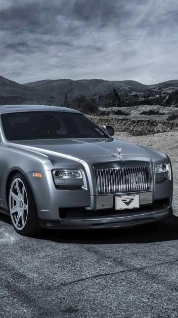 Fondo de pantalla Rolls Royce 360x640