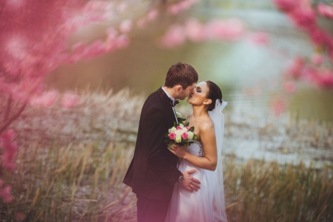 Обои Beautiful Wedding 480x320