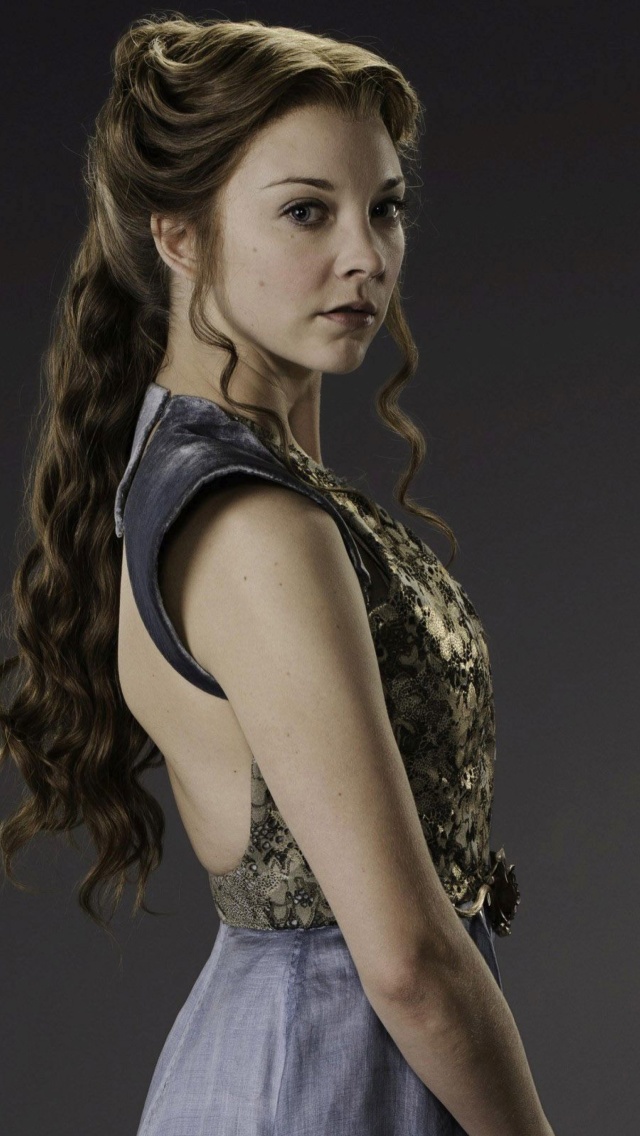 Fondo de pantalla Natalie Dormer HD 640x1136