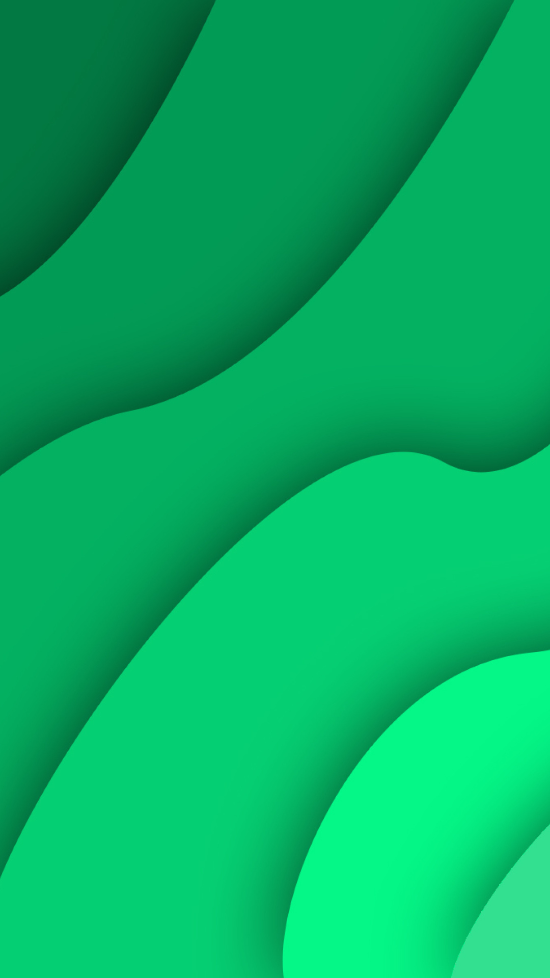 Das Green Waves Wallpaper 1080x1920