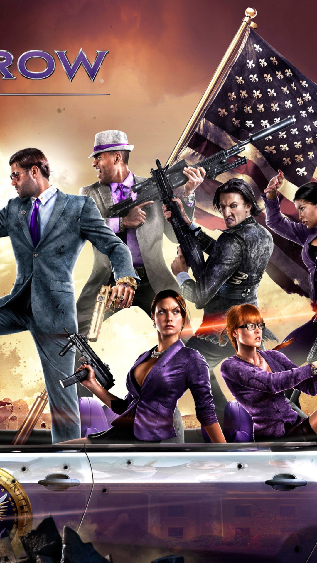 Sfondi Saints Row 4 1080x1920