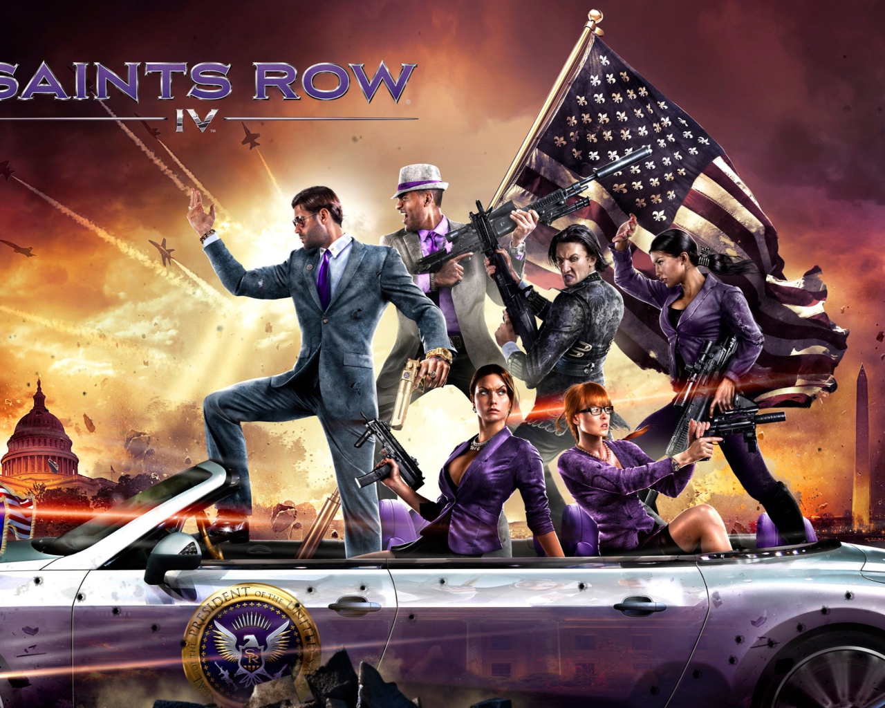 Das Saints Row 4 Wallpaper 1280x1024