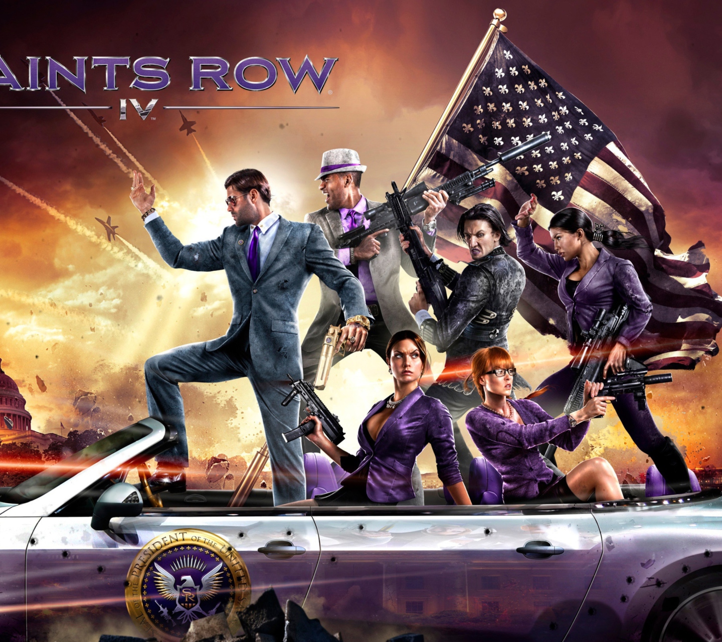 Das Saints Row 4 Wallpaper 1440x1280