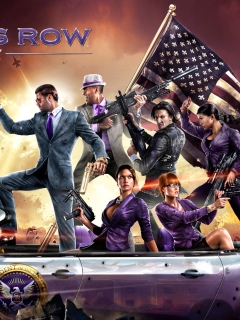 Fondo de pantalla Saints Row 4 240x320