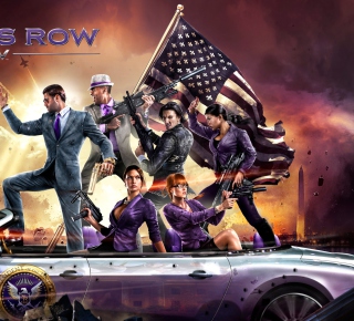 Saints Row 4 papel de parede para celular para Samsung E1150