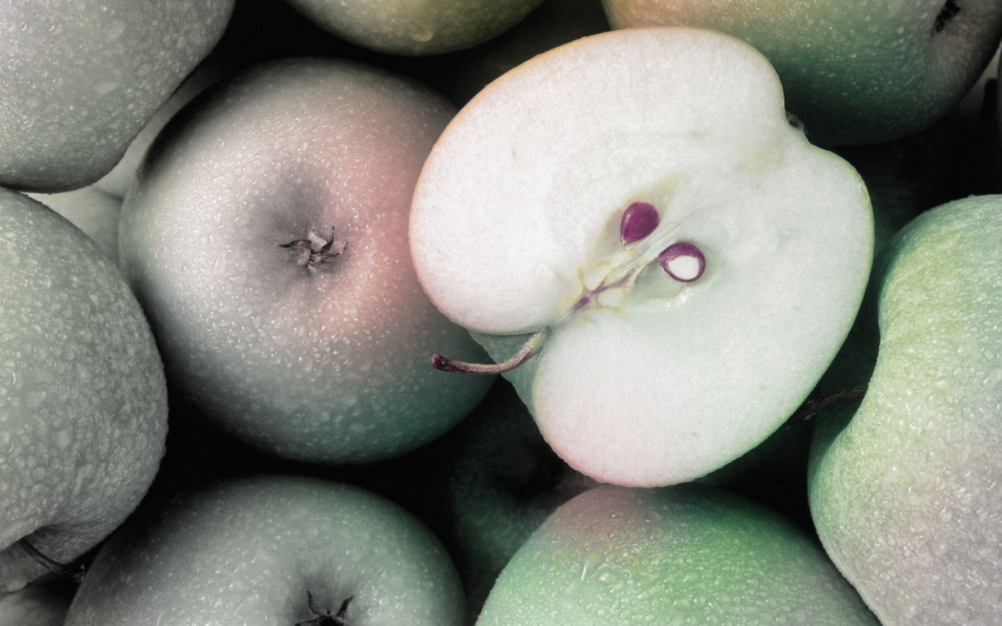 Das Juicy Apples Wallpaper 1440x900